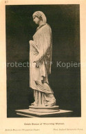 43004912 Oxford Oxfordshire Greek Statue Of Mourning Woman British Museum  - Altri & Non Classificati