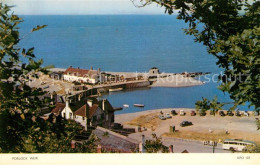 43004890 Porlock Weir Panorama Hafen  - Other & Unclassified