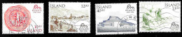 1986 Reykjavik  Michel IS 654 - 657 Stamp Number IS 628 - 631 Yvert Et Tellier IS 607 - 610 Used - Usados