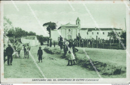 Az414 Cartolina Santuario Del Ss.crocifisso Di Cutro Catanzaro Calabria - Catanzaro