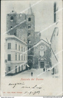 Az390 Cartolina Albenga Facciata Del Duomo Savona Liguria  1903 - Savona