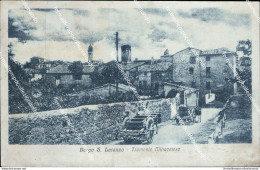 Az361 Cartolina Borgo S.lorenzo Tramonto Minaccioso 1928 Firenze Toscana Bella! - Firenze (Florence)