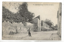 Paris 18 ème Arr (75) : La Rue Des Saules De Montmartre En 1908 (animé) PF - District 18