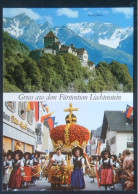 ► Cpsm  Carnaval Gruss Aus Dem Furstentum Liechtenstein ( Char Couronne ) - Liechtenstein