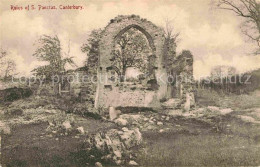 42733593 Canterbury Kent Ruins Of S Pancras  - Sonstige & Ohne Zuordnung