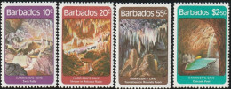 THEMATIC GEOLOGY:  HARRISON'S CAVE. TWIN FALLS, STREAM AND FORMATIONS IN ROTUNDA ROOM, CASCADE POOL     -   BARBADOS - Islas