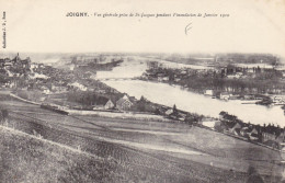 Yonne - Joigny - Vue Générale Prise De St-Jacques Pendant L'inondation De Janvier 1910 - Joigny