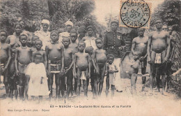 Guyane - MARONI - Le Capitaine Boni Apatou Et Sa Famille - Nu Ethnique, Explorateur J. Crevaux - Voyagé 1907 (2 Scans) - Autres & Non Classés
