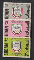 SOUDAN - 1984 - N°YT. 335 à 337 - Olympics - Neuf Luxe ** / MNH / Postfrisch - Sudan (1954-...)