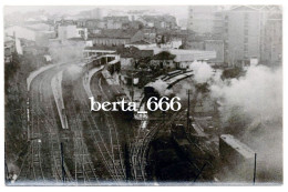 Portugal * Porto * Estação Da Trindade Train Station Real Photo * Gare Photo Veritable - Stations With Trains