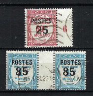 MONACO 1937:  Lot D' Obl. - Used Stamps