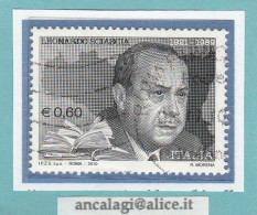 USATI ITALIA 2010 - Ref.1173A "LEONARDO SCIASCIA" 1 Val. - - 2001-10: Afgestempeld