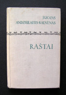 Lithuanian Book / Raštai By Andziulaitis-Kalnėnas 1971 - Ontwikkeling