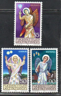 LIECHTENSTEIN 1986 CHRISTMAS NATALE NOEL WEIHNACHTEN NAVIDAD COMPLETE SET SERIE COMPLETA MNH - Nuevos