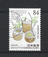 Japan 2021 100 Y. Relations With Uruguay Y.T. 10766 (0) - Used Stamps