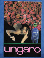 CPM Publicité -  Parfum Ungaro (femme Nue - Parfum - Cosmétique) Académie Nationale Des Arts De La Rue (affiche) - Werbepostkarten