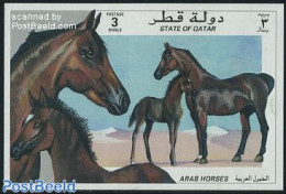 Qatar 1997 Horses S/s, Mint NH, Nature - Horses - Qatar