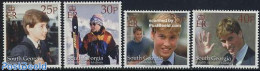 South Georgia / Falklands Dep. 2000 Prince William 4v, Mint NH, History - Sport - Kings & Queens (Royalty) - Skiing - Königshäuser, Adel