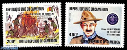 Cameroon 1982 75 Years Scouting 2v, Mint NH, Sport - Scouting - Cameroon (1960-...)