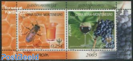 Montenegro 2005 Europa, Gastronomy S/s, Mint NH, Health - History - Nature - Various - Food & Drink - Europa (cept) - .. - Ernährung