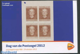 Netherlands 2012 Stamp Day, Presentation Pack 468, Mint NH, Stamps On Stamps - Nuevos