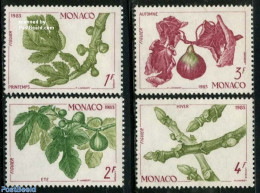 Monaco 1983 FOUR SEASONS 4V, Mint NH, Nature - Trees & Forests - Unused Stamps