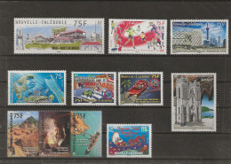 N CALEDONIE  LOT DE 2010  N**  BONNE COTE - Imperforates, Proofs & Errors