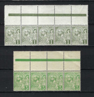 MONACO 1891-1901:  Lot De Neufs** - Unused Stamps