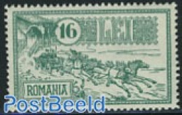 Romania 1932 30 Years Postal Office 1v, Mint NH, Nature - Transport - Horses - Post - Coaches - Unused Stamps