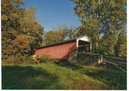 Mercer's Mill Covered Bridge (Sadsbury Township)   Postcard (new - Unused) - Lancaster