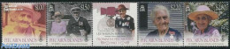 Pitcairn Islands 2013 Lily Warren 4v+tab [::T::], Mint NH, History - Decorations - Militaria