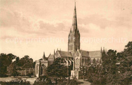 42715305 Salisbury Wiltshire Kathedrale Salisbury - Andere & Zonder Classificatie