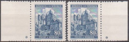 014/ Pof. 42; Border Stamps. Plate Mark + - Nuovi