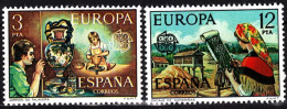 SPAIN 1976 EUROPA: Handicrafts. Pottery Lace. Complete, MNH - 1976