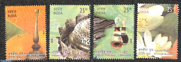 India 2019 Perfumes, Scentic Stamps 4v, Mint NH, Nature - Various - Flowers & Plants - Scented Stamps - Ungebraucht