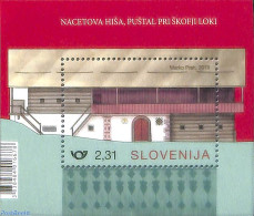 Slovenia 2019 Land Houses S/s, Mint NH, Art - Architecture - Slovénie