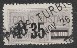 FRANCE 1926 - Colis Postaux  CP 39  Oblitéré - Oblitérés