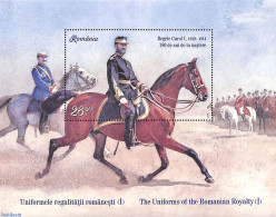 Romania 2019 Royalties Uniforms S/s, Mint NH, Nature - Various - Horses - Uniforms - Nuevos