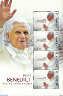 Saint Vincent 2007 Pope Benedict XVI M/s, Mint NH, Religion - Pope - Pausen