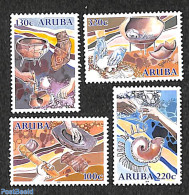 Aruba 2019 Archeology 4v, Mint NH, History - Archaeology - Archaeology