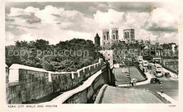 42715104 York UK City Walls And Minster York - Autres & Non Classés