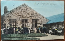 PORT-MANECH - La Foule Au Repas D'Inauguration De L'Hôtel Julia - Finistère (29) - CPA - Ecrite - Autres & Non Classés