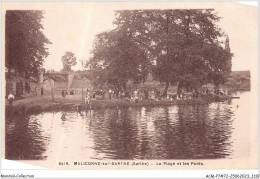 ACMP7-72-0621 - MALICORNE-SUR-SARTHE - La Plage Et Les Ponts - Malícorne Sur Sarthe