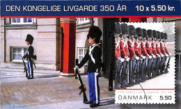 Denmark 2008 Royal Guards Booklet, Mint NH, Various - Stamp Booklets - Uniforms - Nuevos
