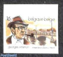 Belgium 1993 Georges Simenon 1v, Imperforated, Mint NH, Various - Joint Issues - Art - Authors - Bridges And Tunnels - Ungebraucht