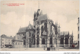 ACMP5-72-0394 - LA FERTE BERNARD - L'église - Côté Ouest - La Ferte Bernard