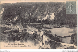 ACMP3-72-0223 - Les Alpes-mancelles - Pont Sur La Sarthe Et SAINT-LEONARD-DES-BOIS  - Saint Leonard Des Bois