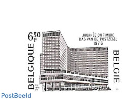 Belgium 1976 Stamp Day 1v, Imperforated, Mint NH, Stamp Day - Ongebruikt