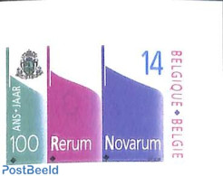 Belgium 1991 Rerum Novarum 1v, Imperforated, Mint NH, Religion - Religion - Unused Stamps