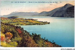 ACPP2-73-0150 - LAC-DU-BOURGET - Brison - Le Lac - Aix-les-bains Et La Dent Du Chat - Le Bourget Du Lac